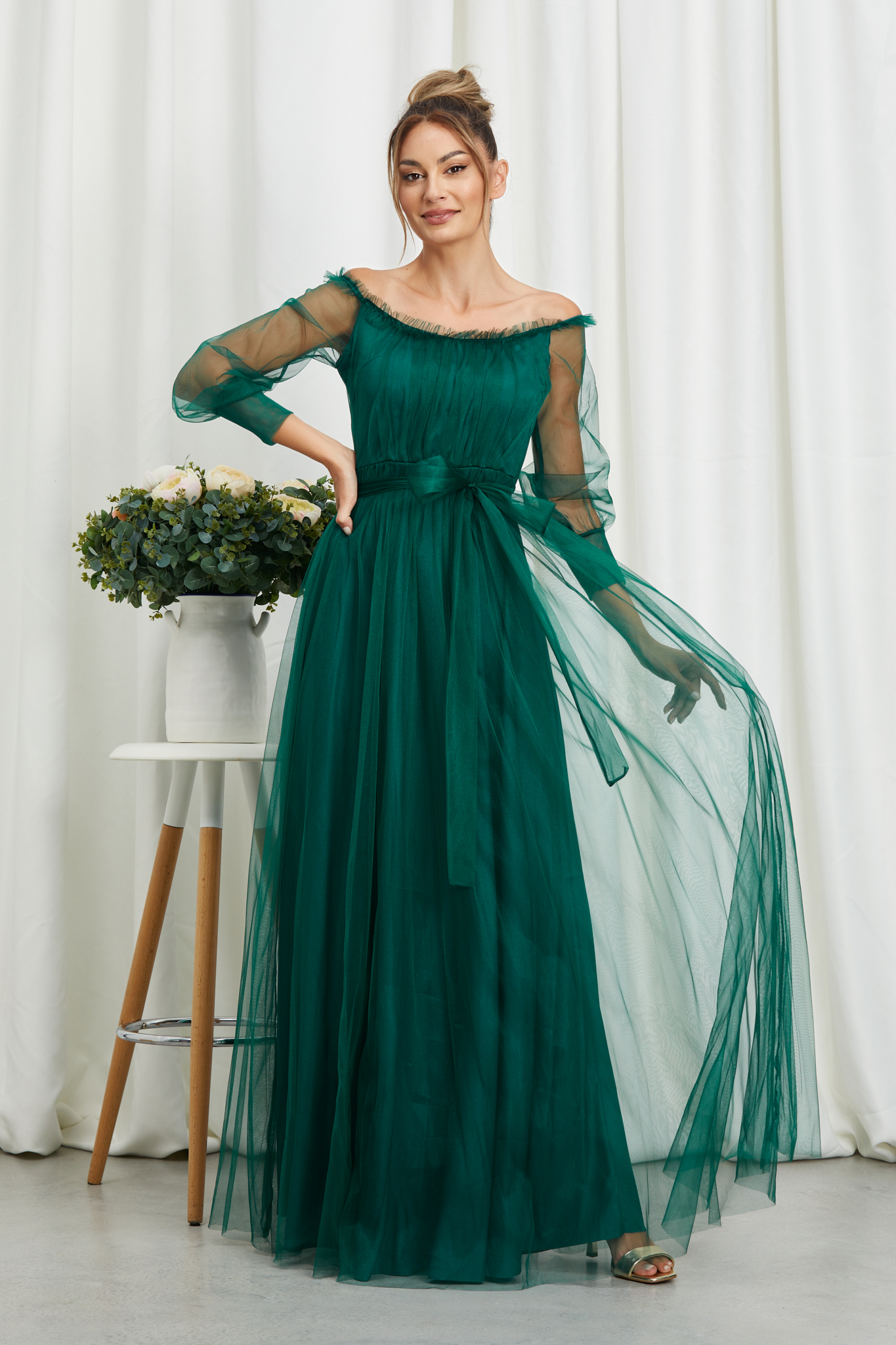 Reducere 10% la Rochie Temptation Verde