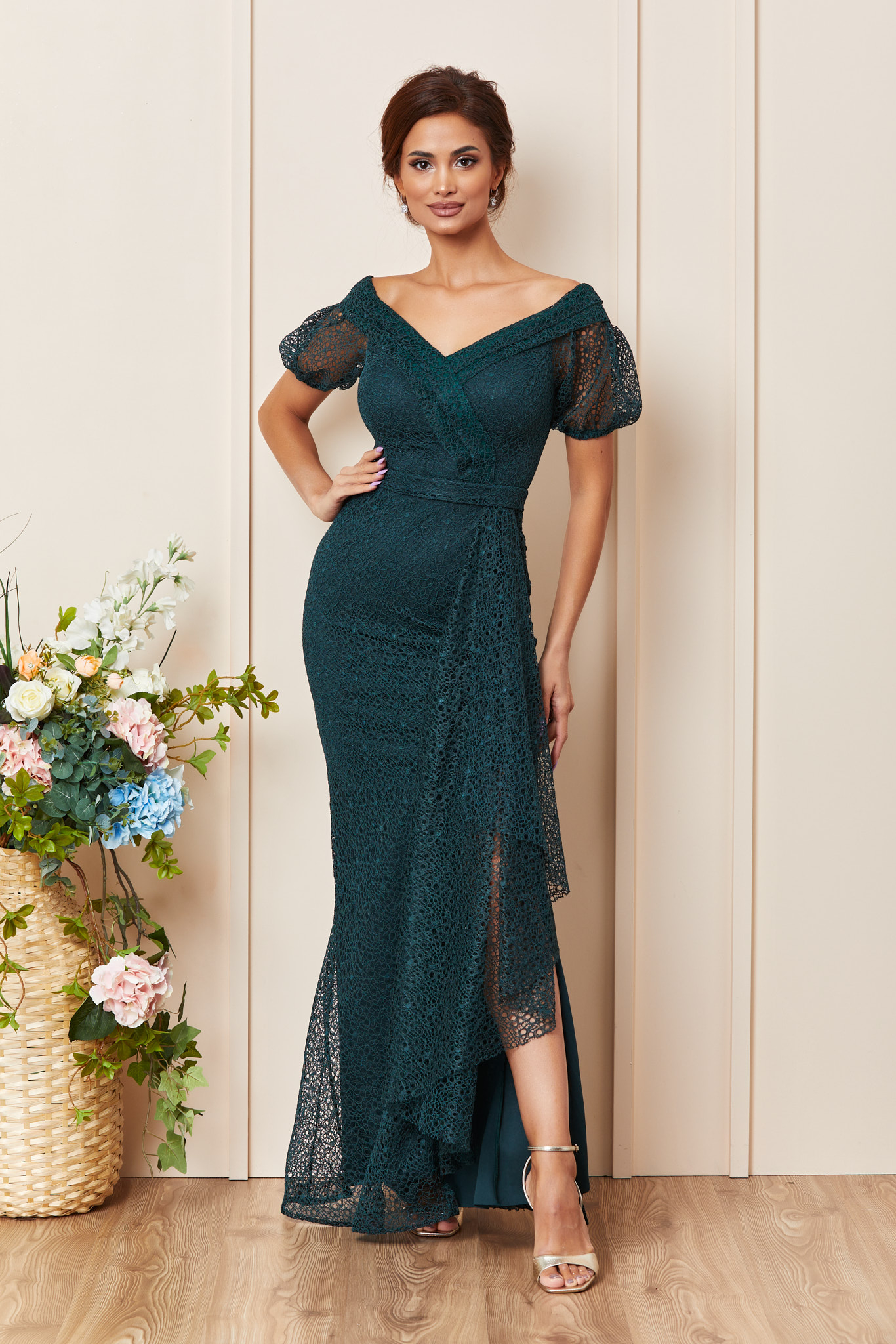 Reducere 23% la Rochie Calliopia Verde