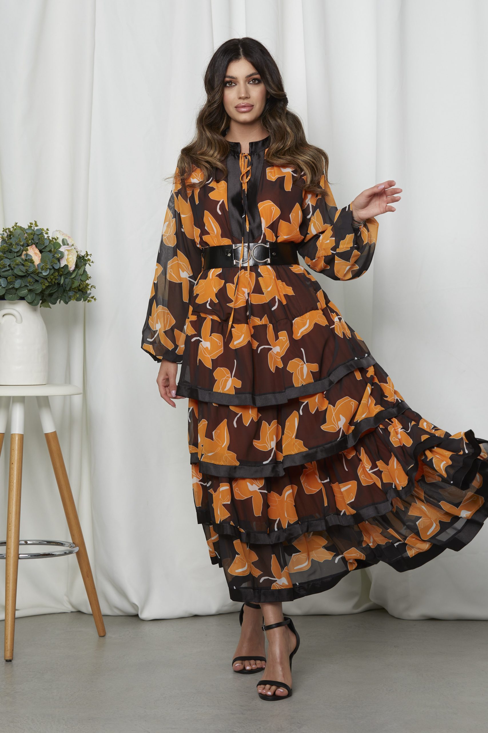 Reducere 43% la Rochie Alexis Orange