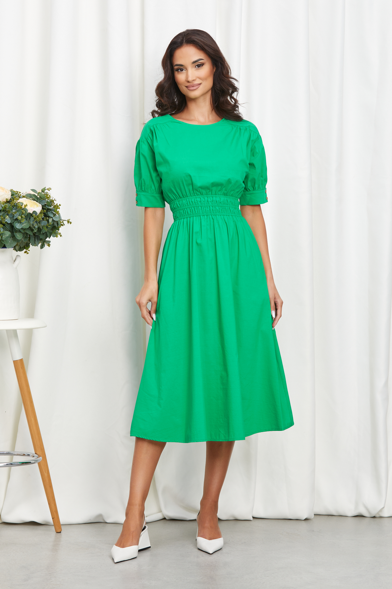 Reducere 21% la Rochie Jill Verde