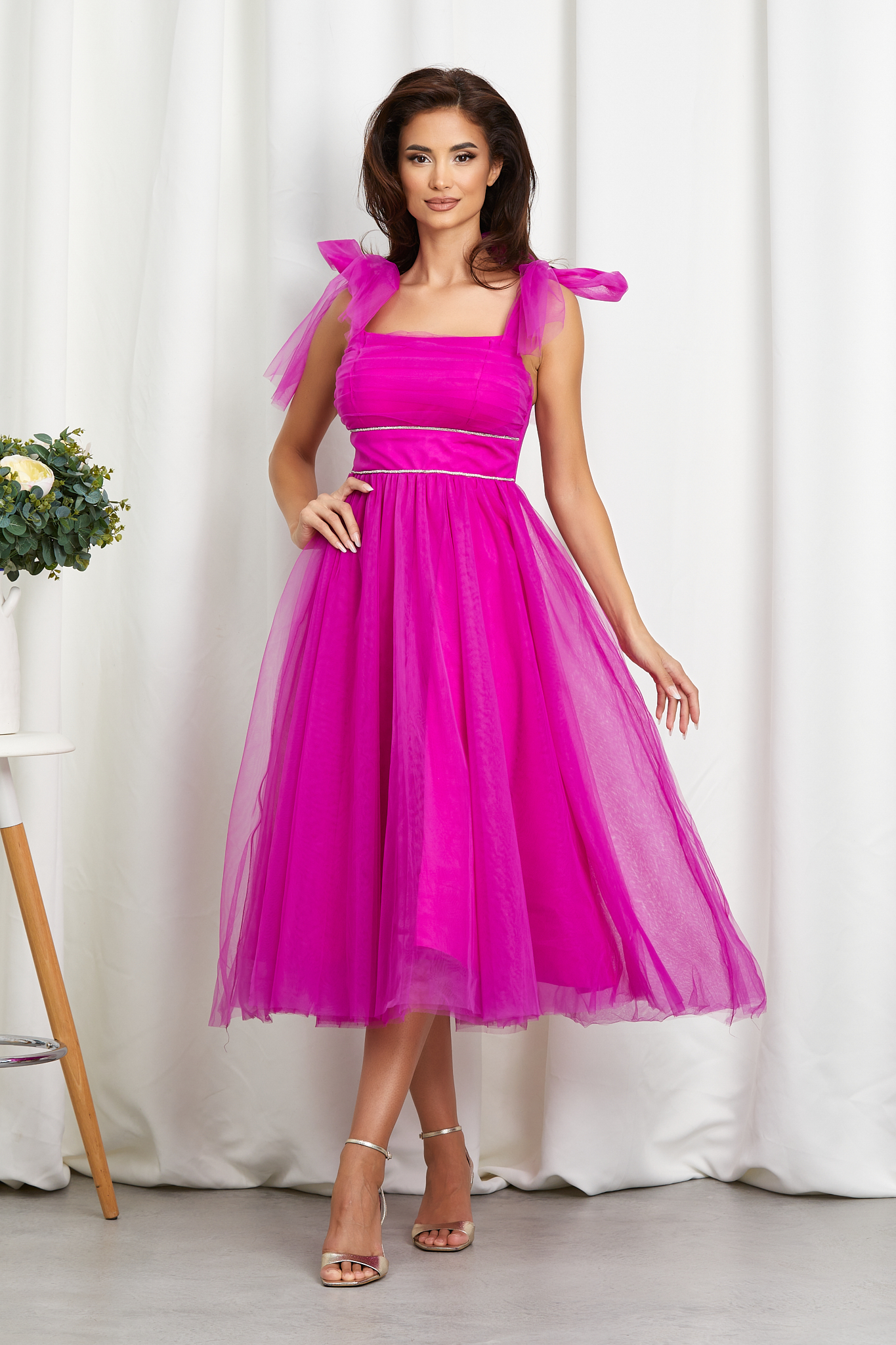 Reducere 21% la Rochie Savor Ciclam