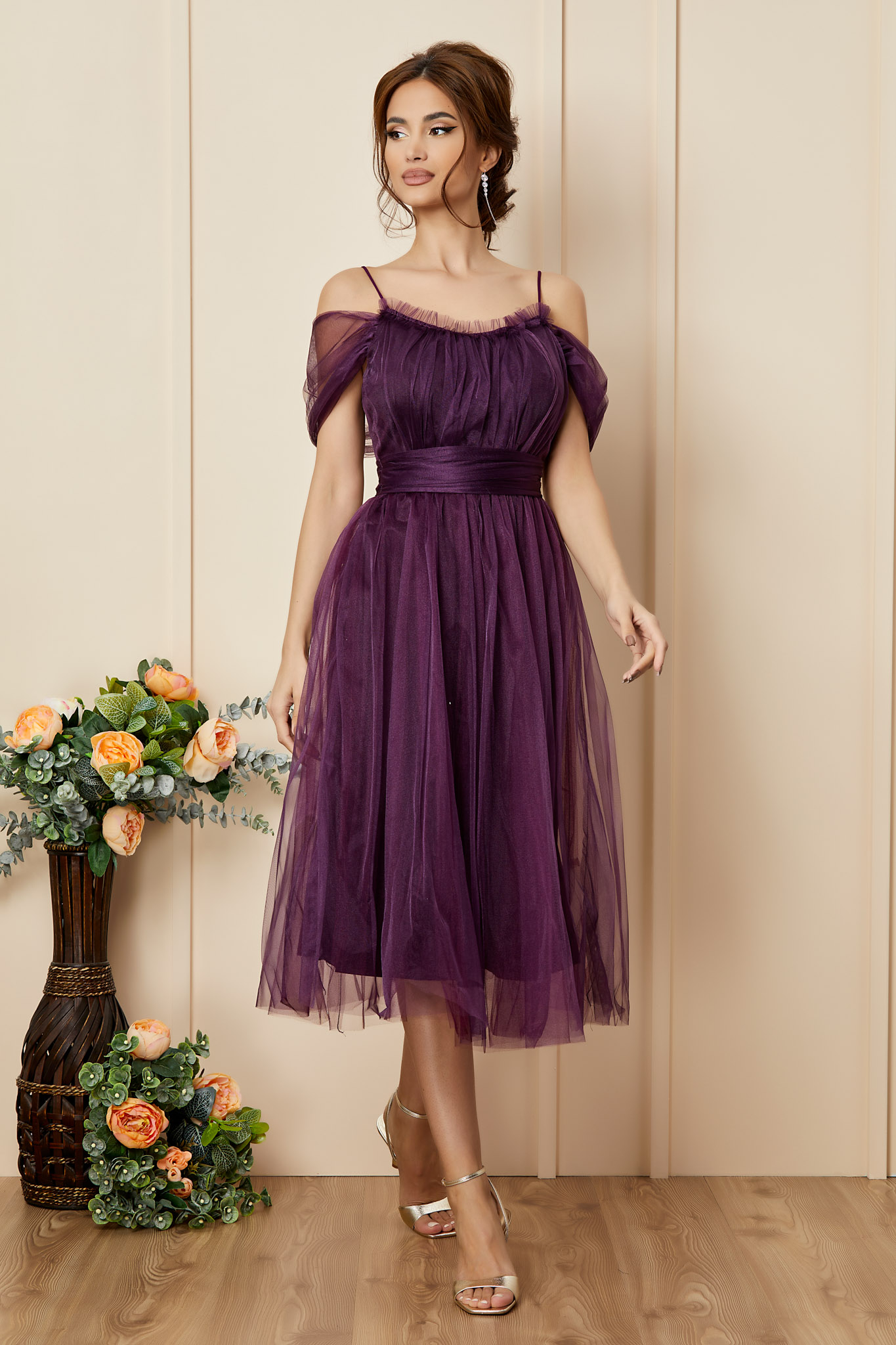 Reducere 9% la Rochie Queeny Violet