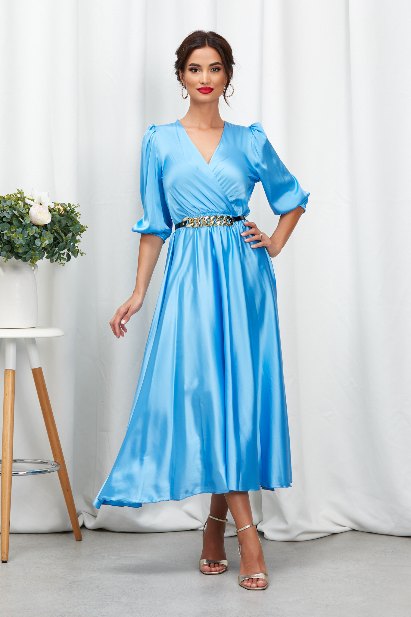 Reducere 20% la Rochie Yolanda Bleu