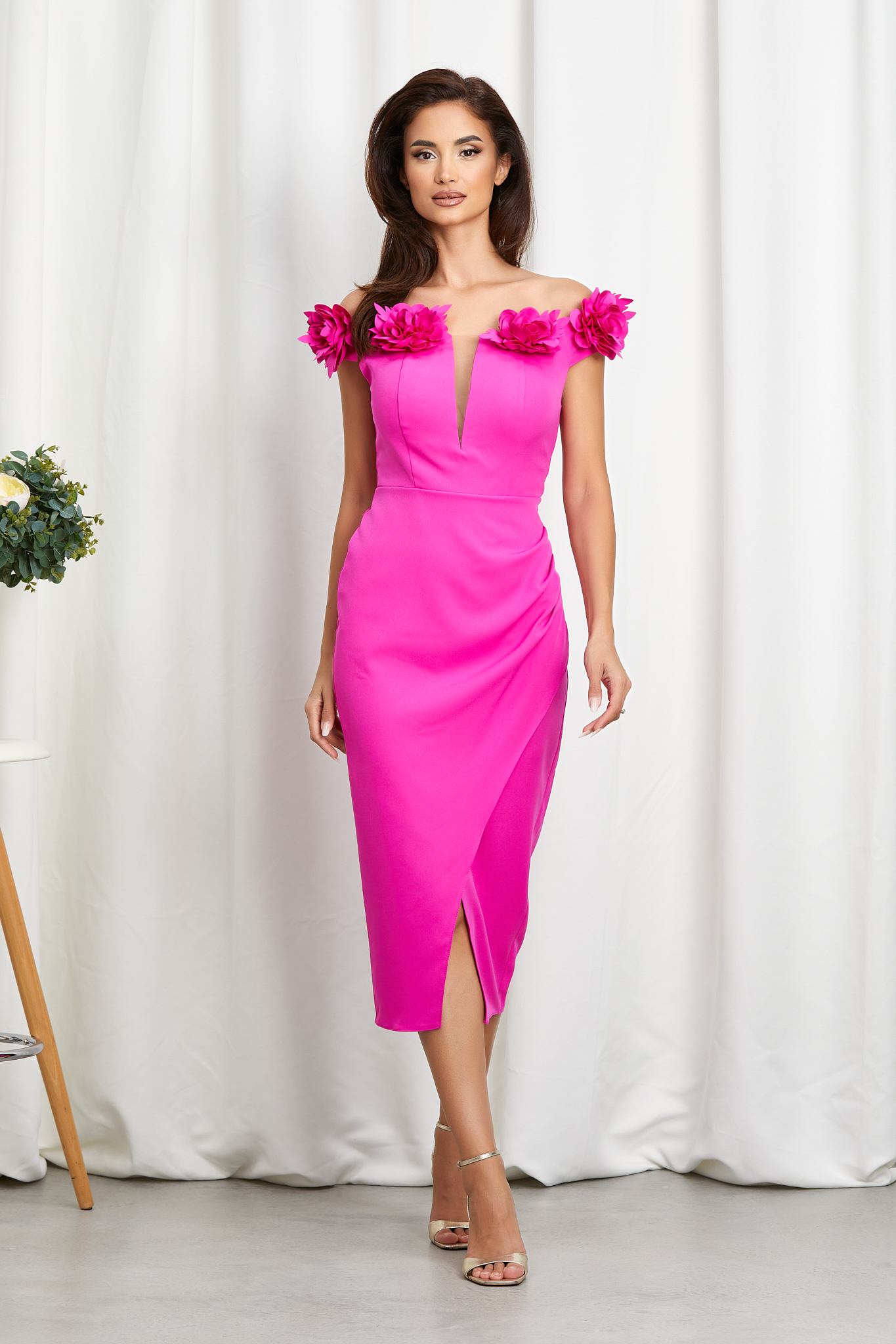 Reducere 13% la Rochie Alessia Ciclam