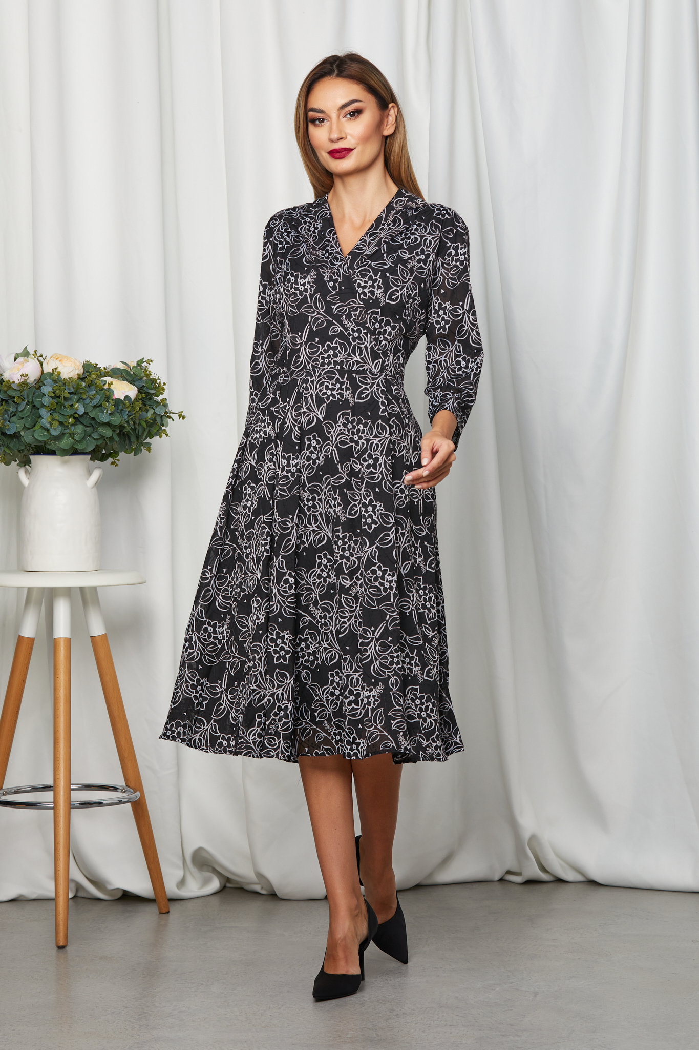 Reducere 24% la Rochie Despina Neagra