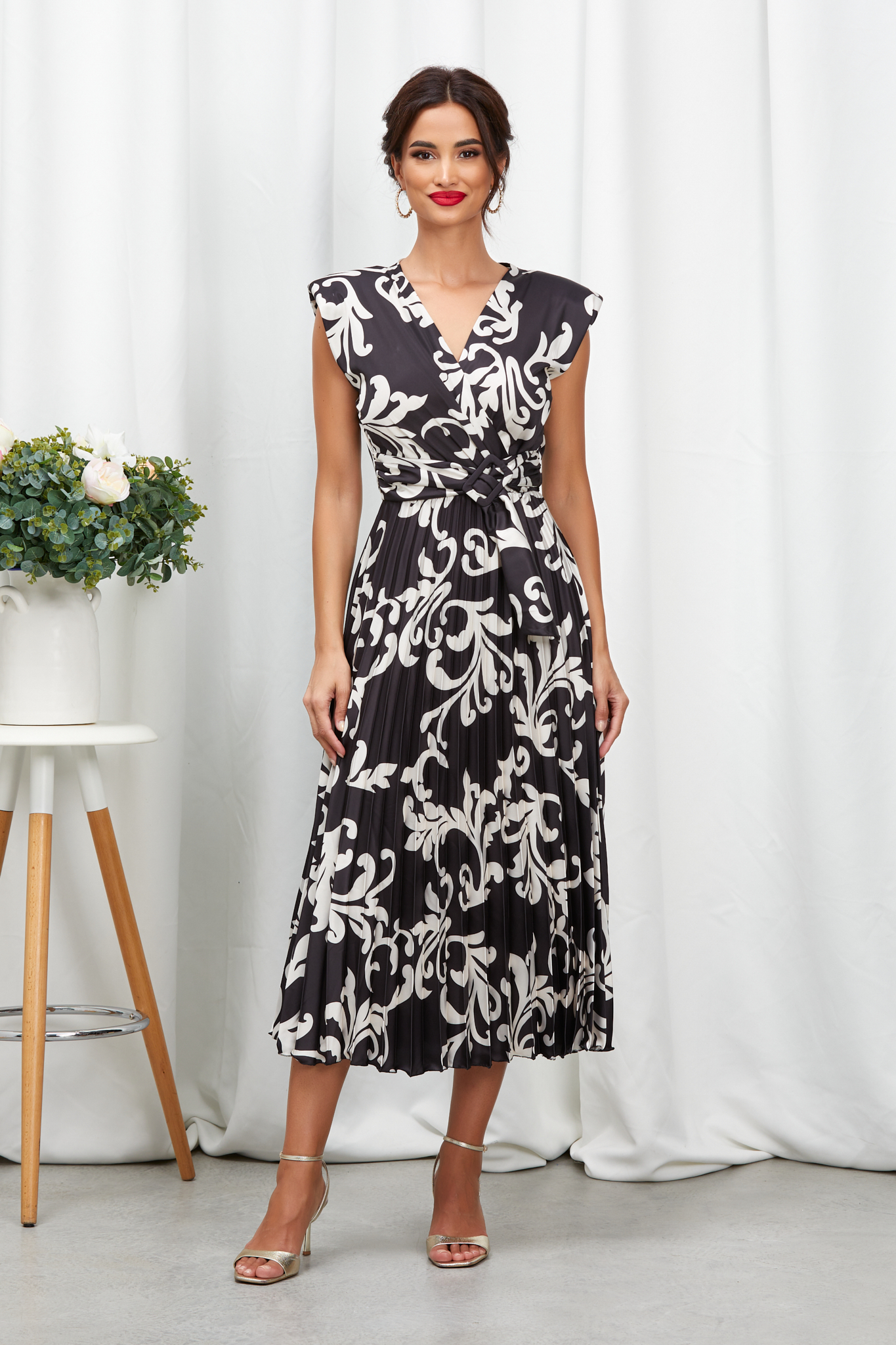 Reducere 24% la Rochie Carmen Bicolora