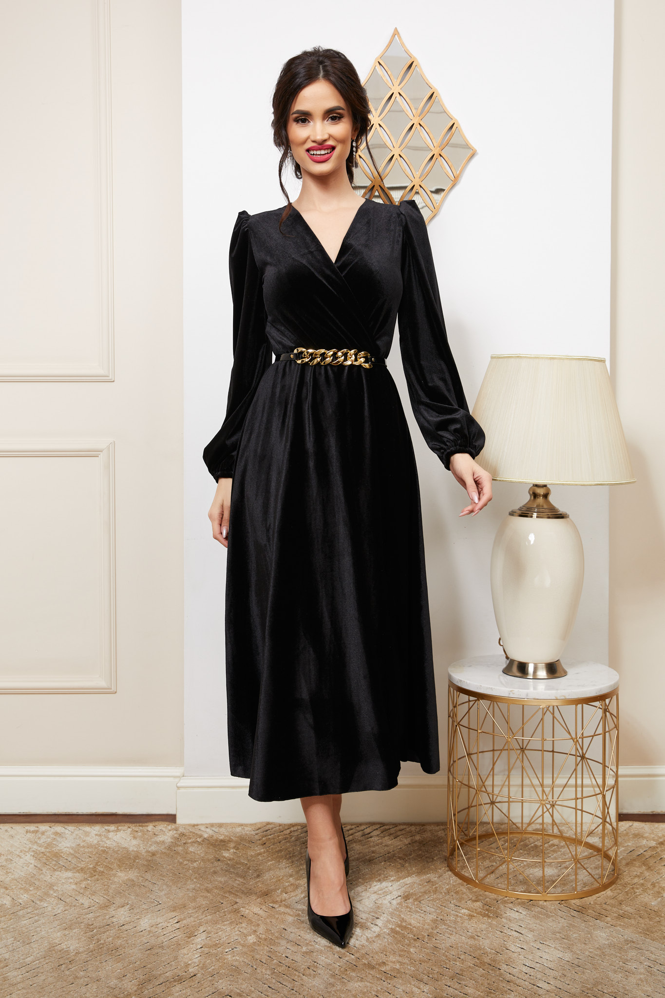 Reducere 12% la Rochie Janine Neagra