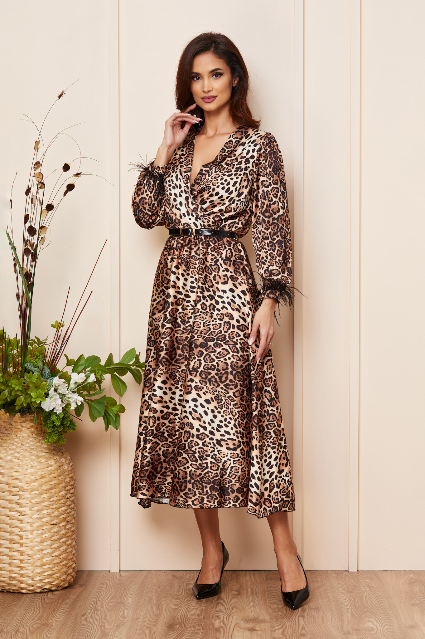 Reducere 27% la Rochie Margo Animal Print