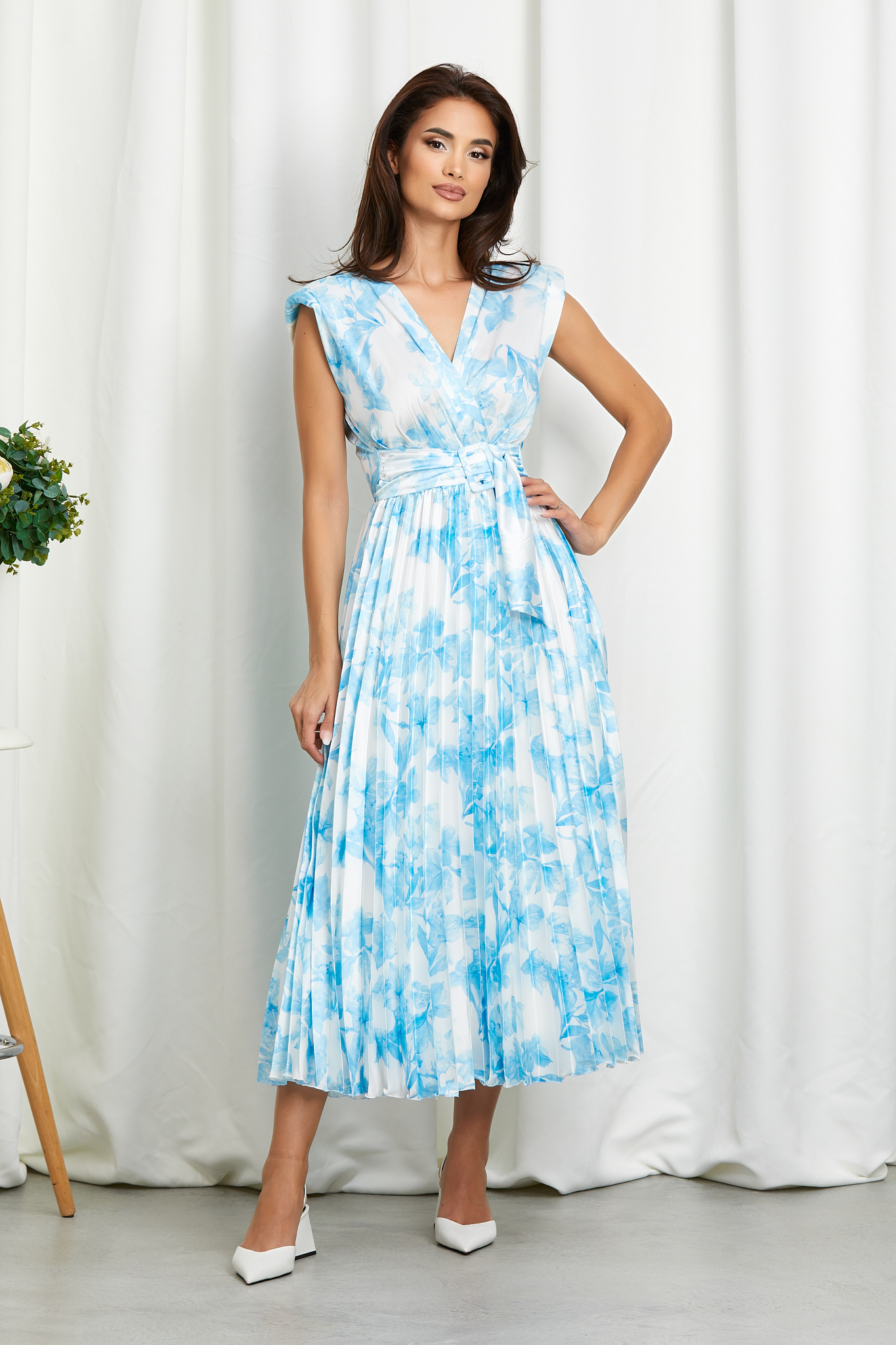 Reducere 24% la Rochie Carmen Bleu