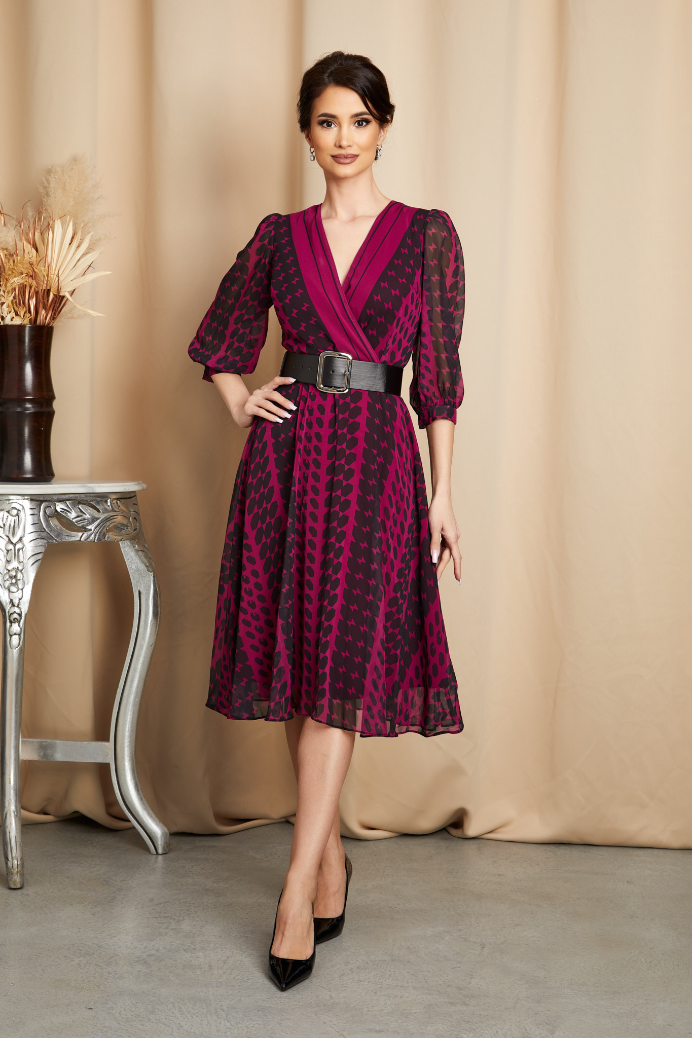 Reducere 40% la Rochie Kayla Ciclam
