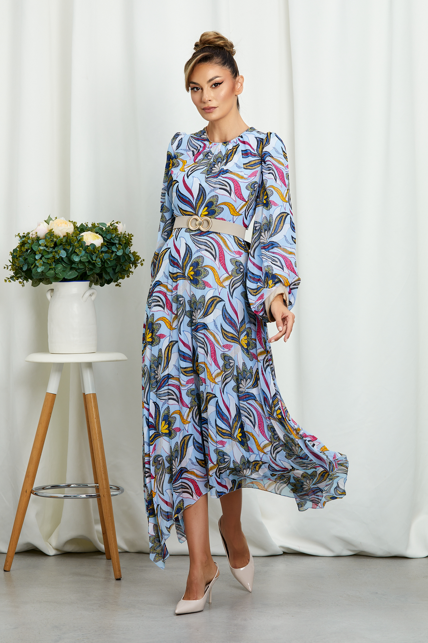 Reducere 33% la Rochie Ilinka Bleu Multi