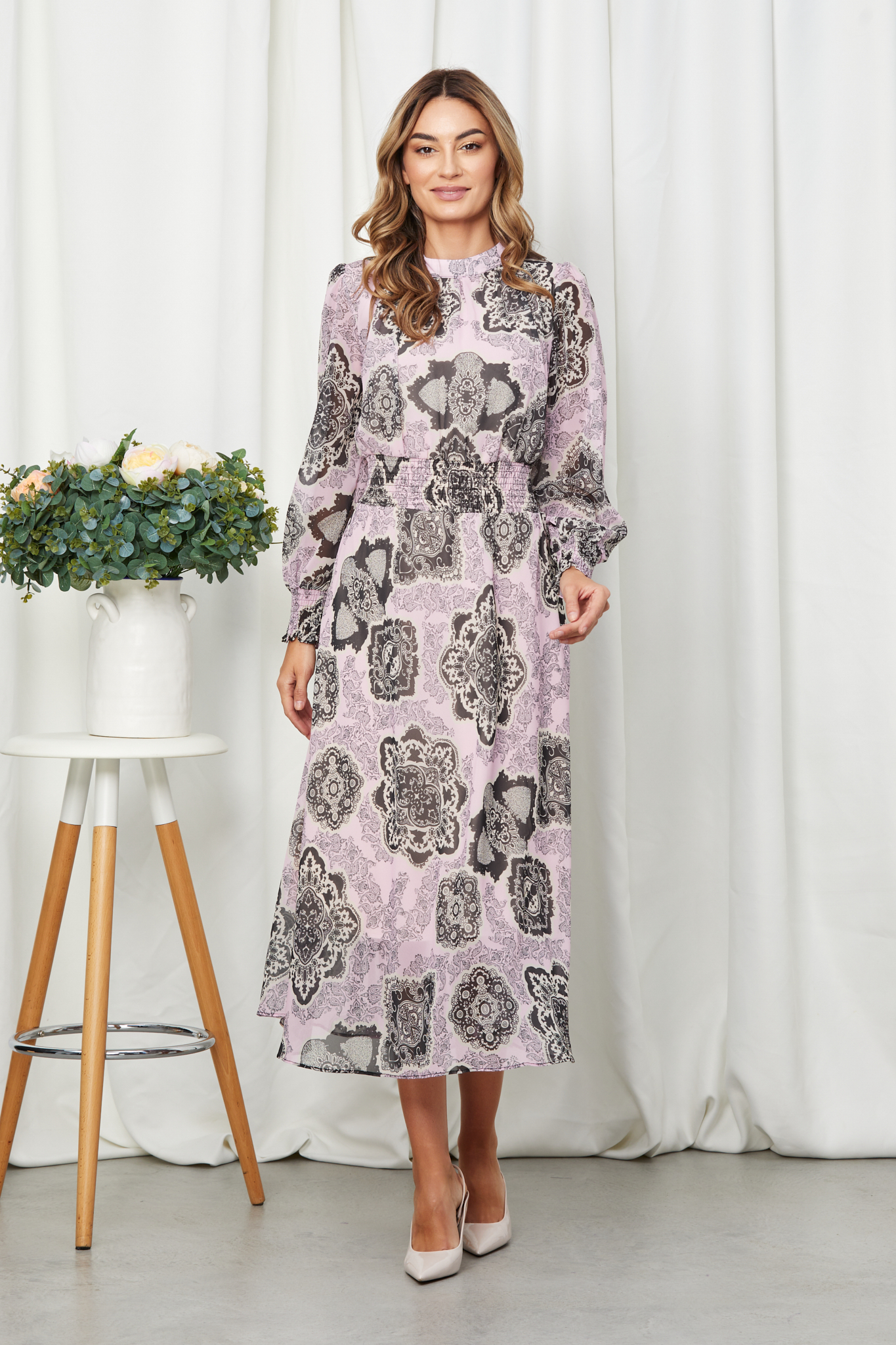 Reducere 14% la Rochie Saiana Roz