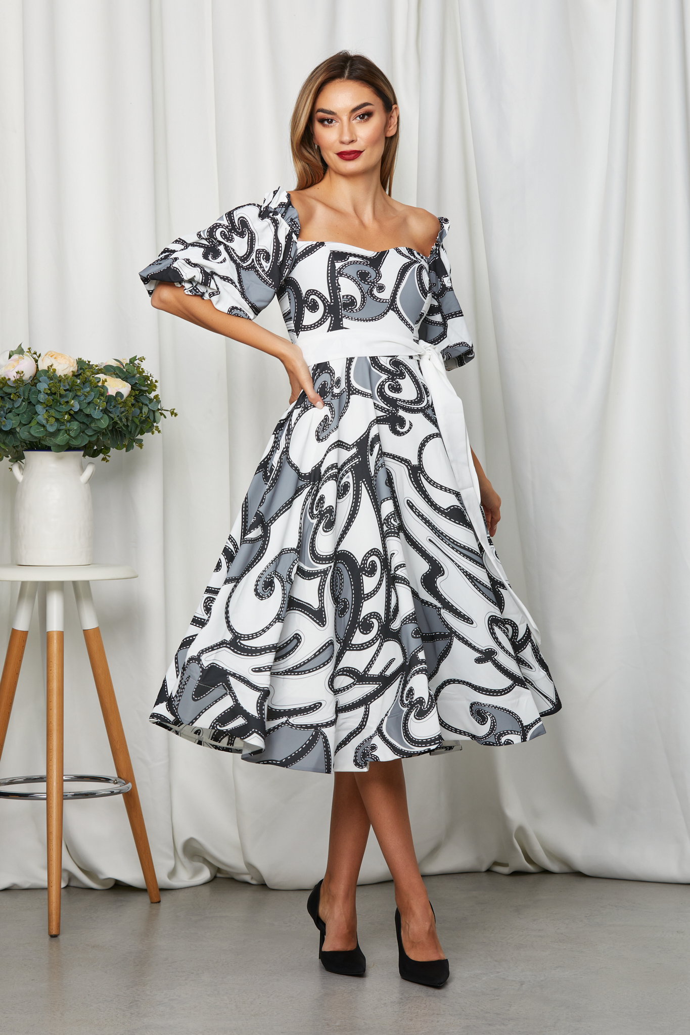Reducere 38% la Rochie Daisy Gri