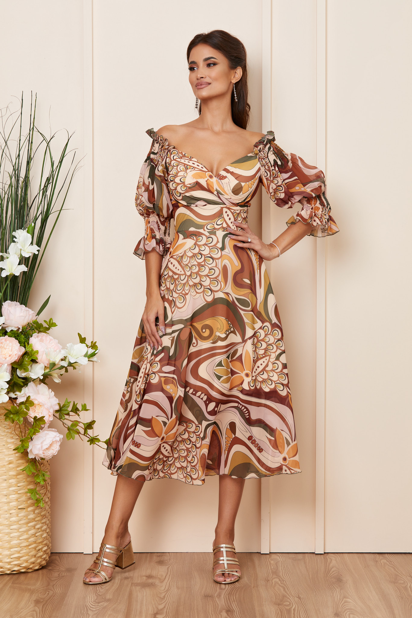 Reducere 40% la Rochie Eleanor Maro Multi