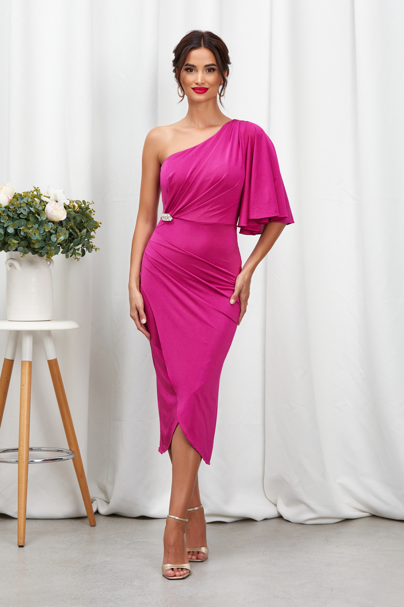 Reducere 15% la Rochie Foxy Fucsia
