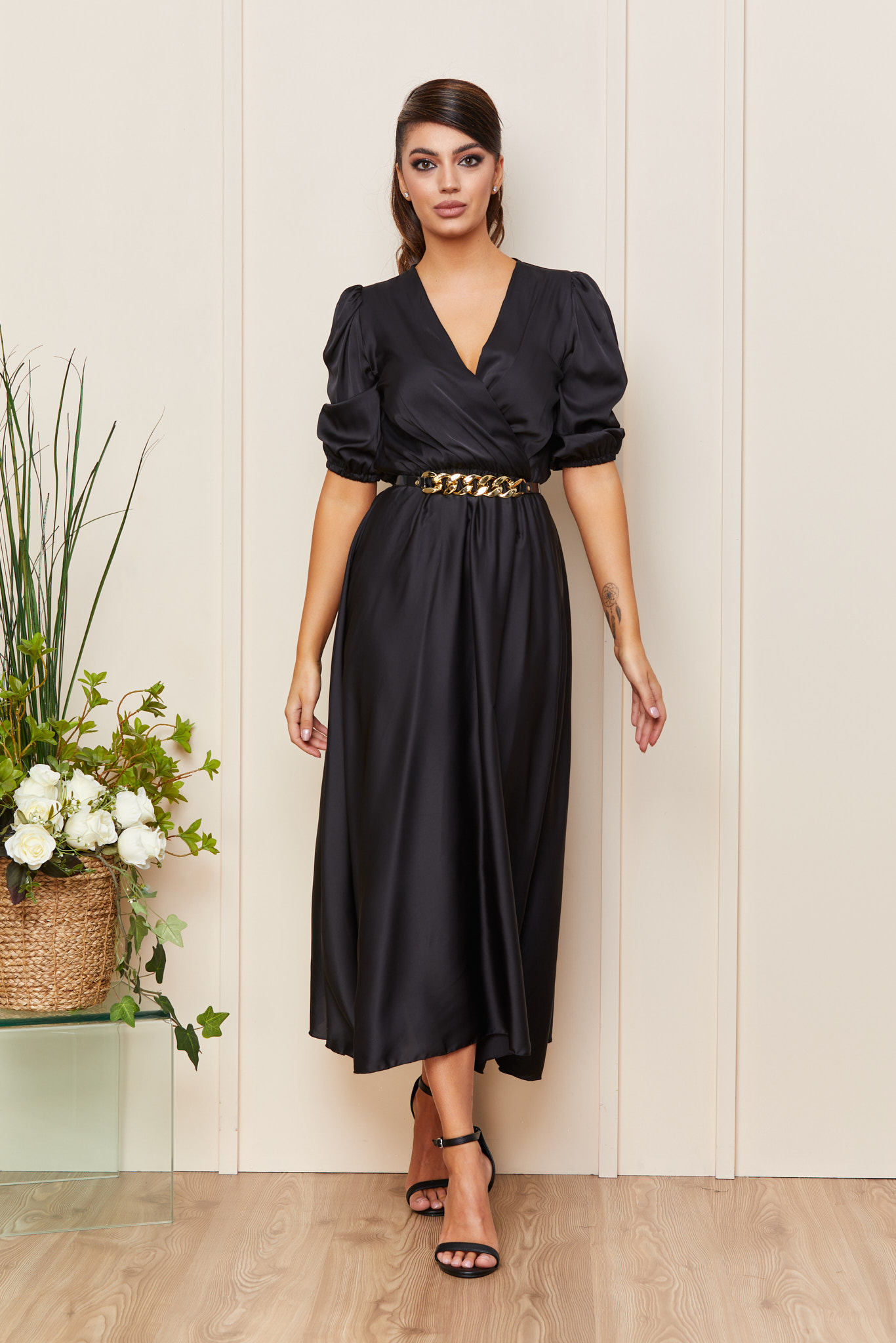 Reducere 20% la Rochie Yolanda Neagra