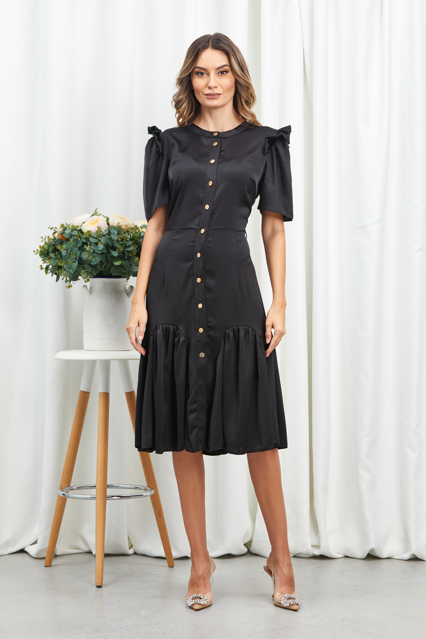 Reducere 28% la Rochie Patty Neagra