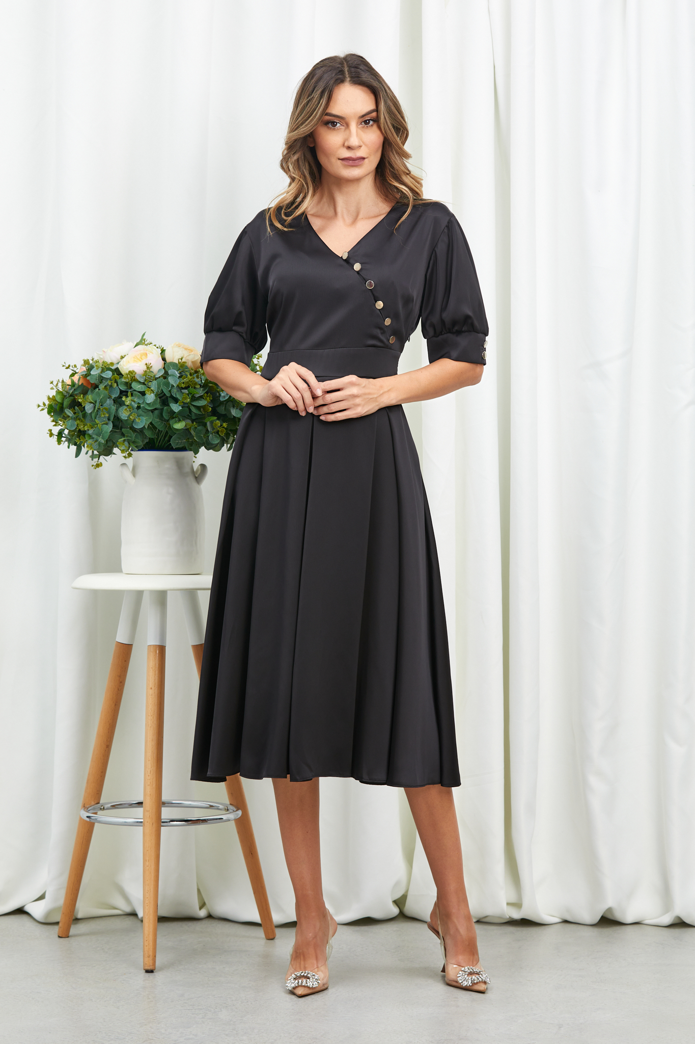 Reducere 25% la Rochie Geaninne Neagra