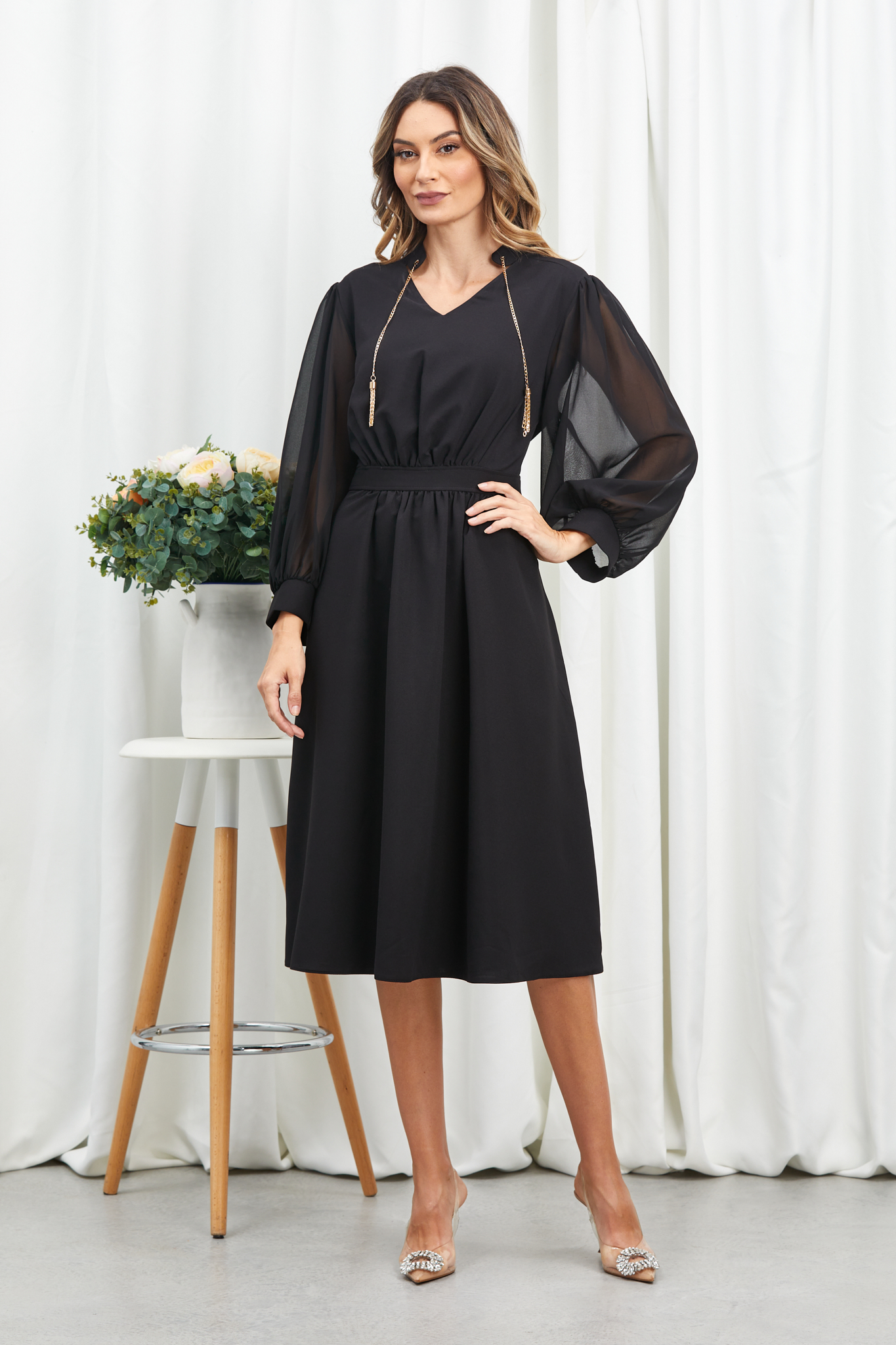 Reducere 15% la Rochie Frida Neagra
