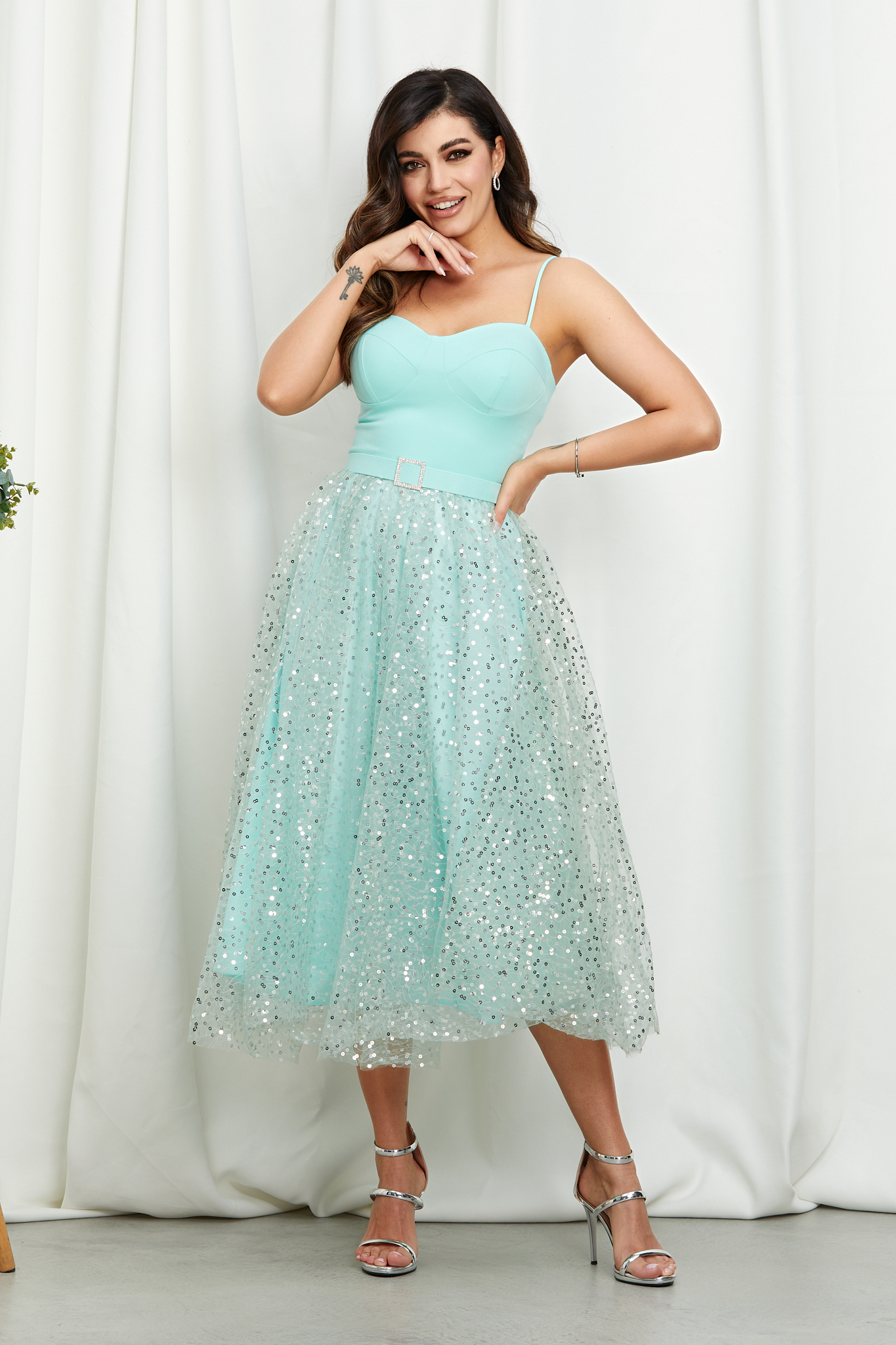 Reducere 23% la Rochie Paloma Mint