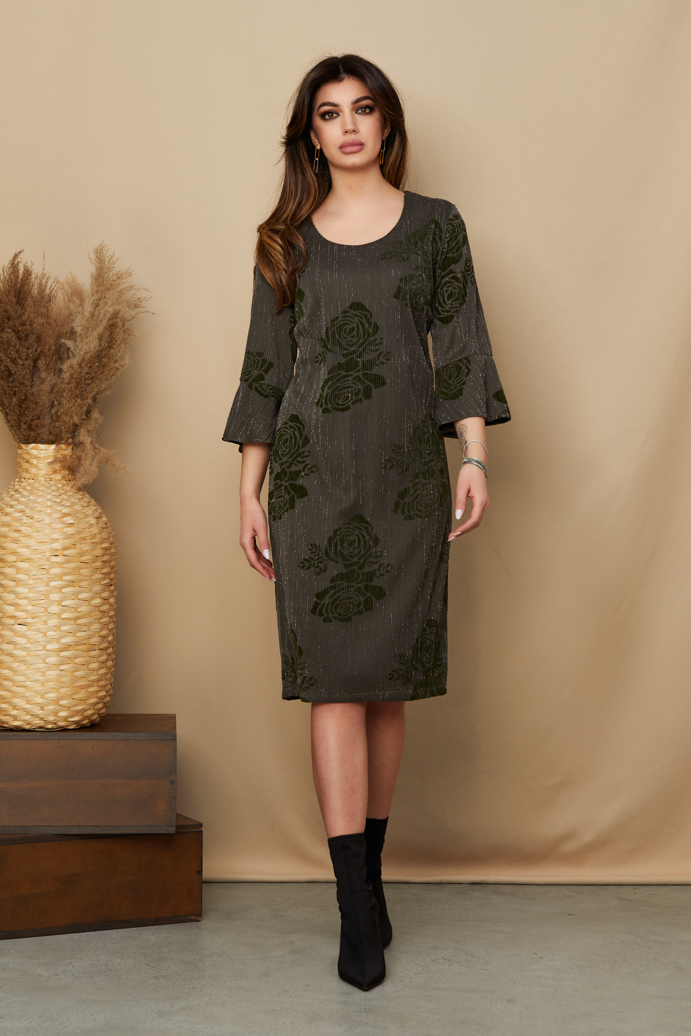 Reducere 27% la Rochie Vika Verde