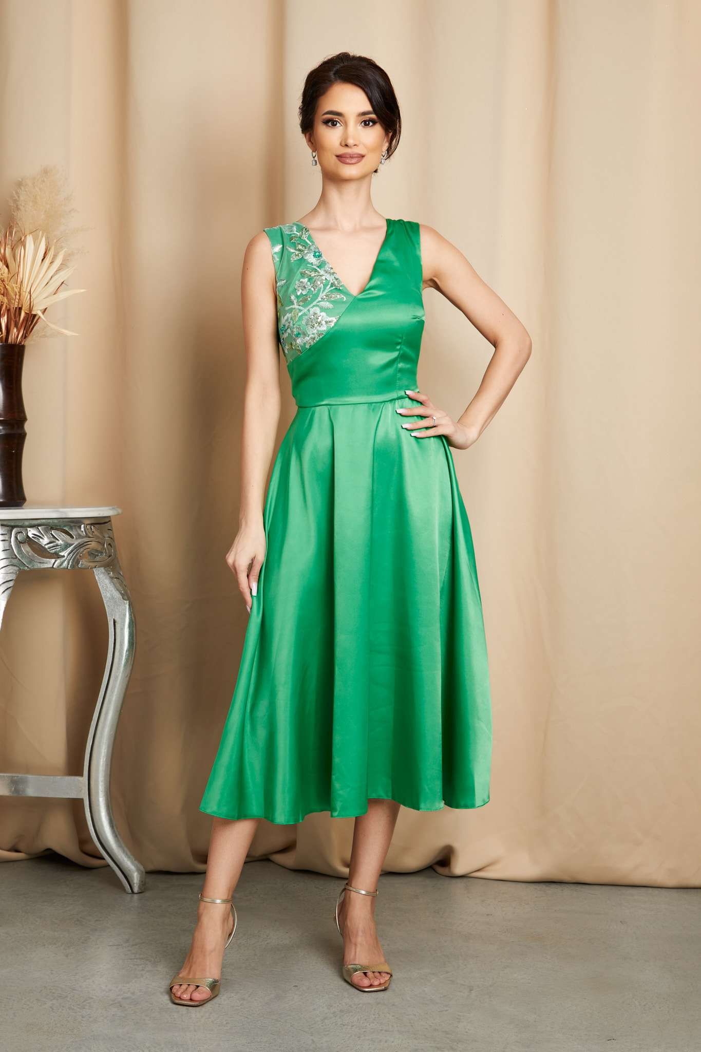 Reducere 40% la Rochie Moze Clarine Verde