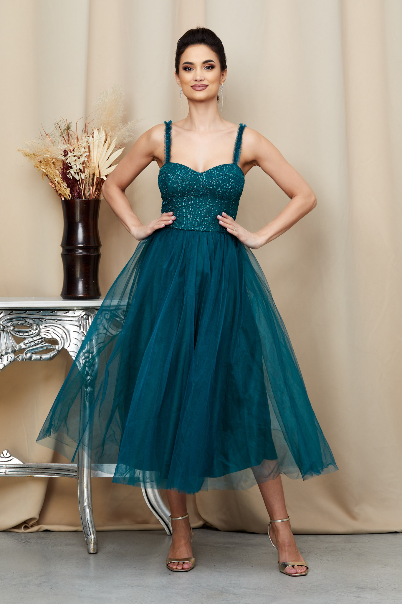 Reducere 18% la Rochie Unique Verde