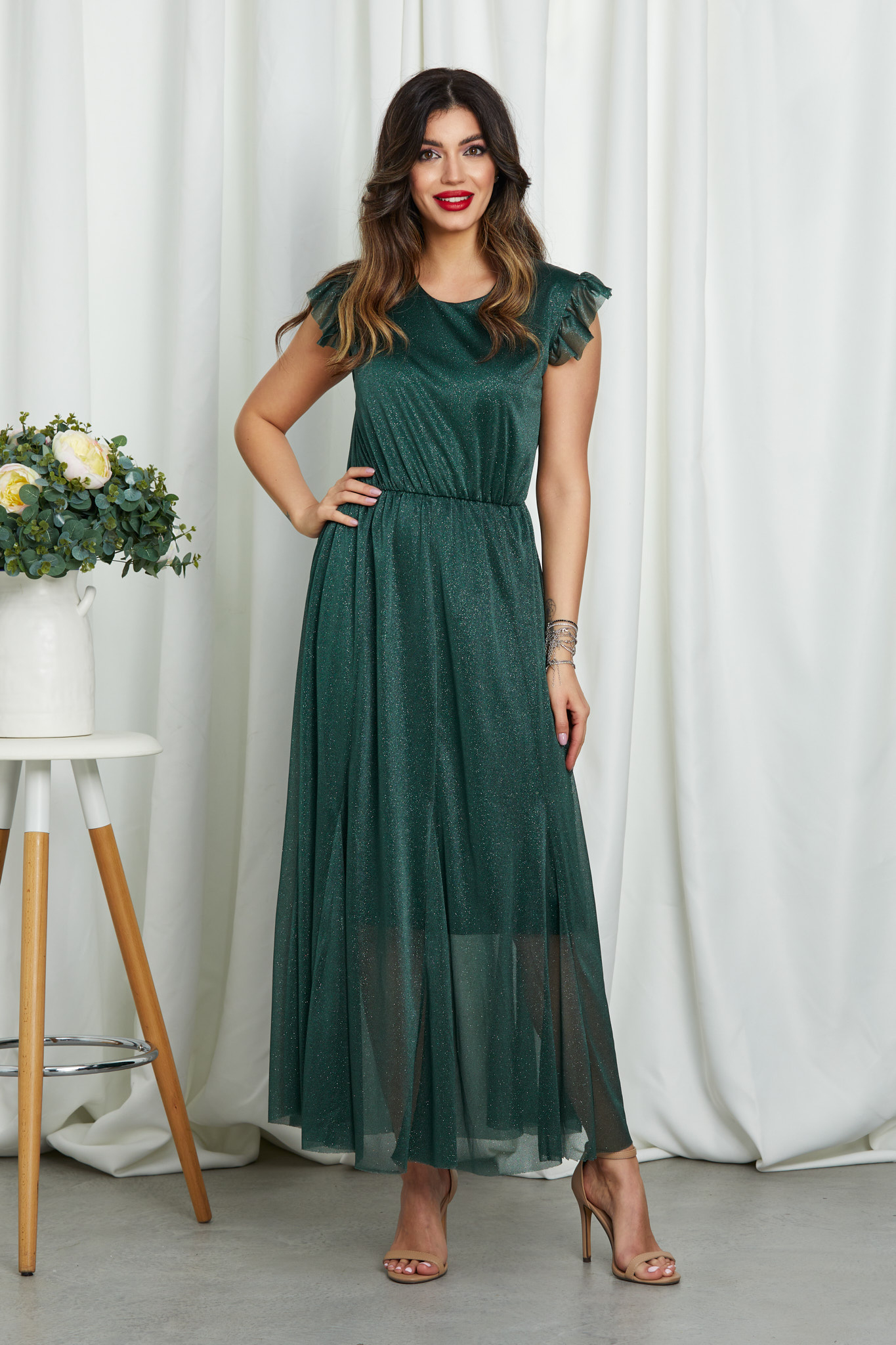 Reducere 27% la Rochie Lavinia Verde