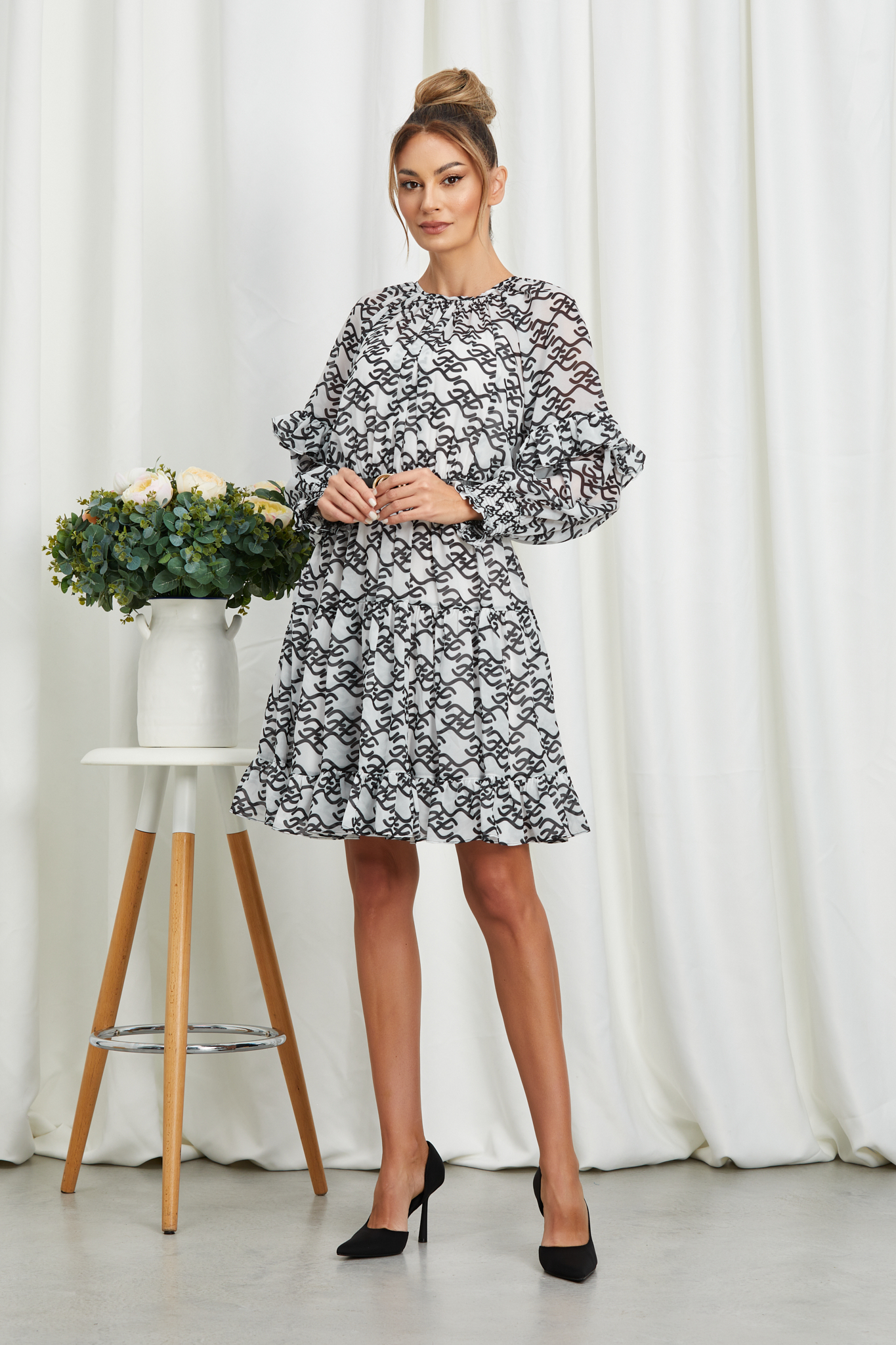 Reducere 12% la Rochie Mony Alba