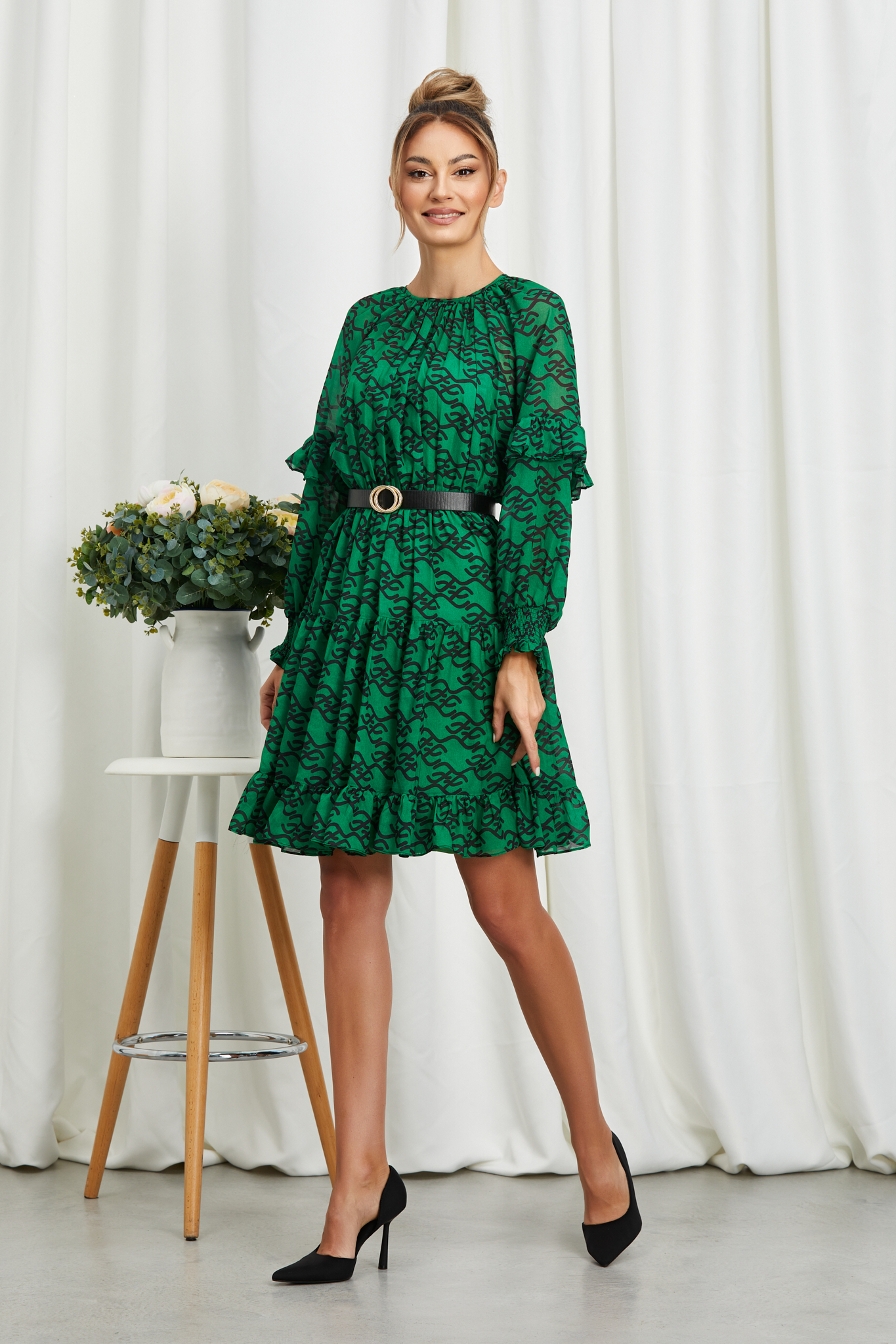 Reducere 12% la Rochie Mony Verde