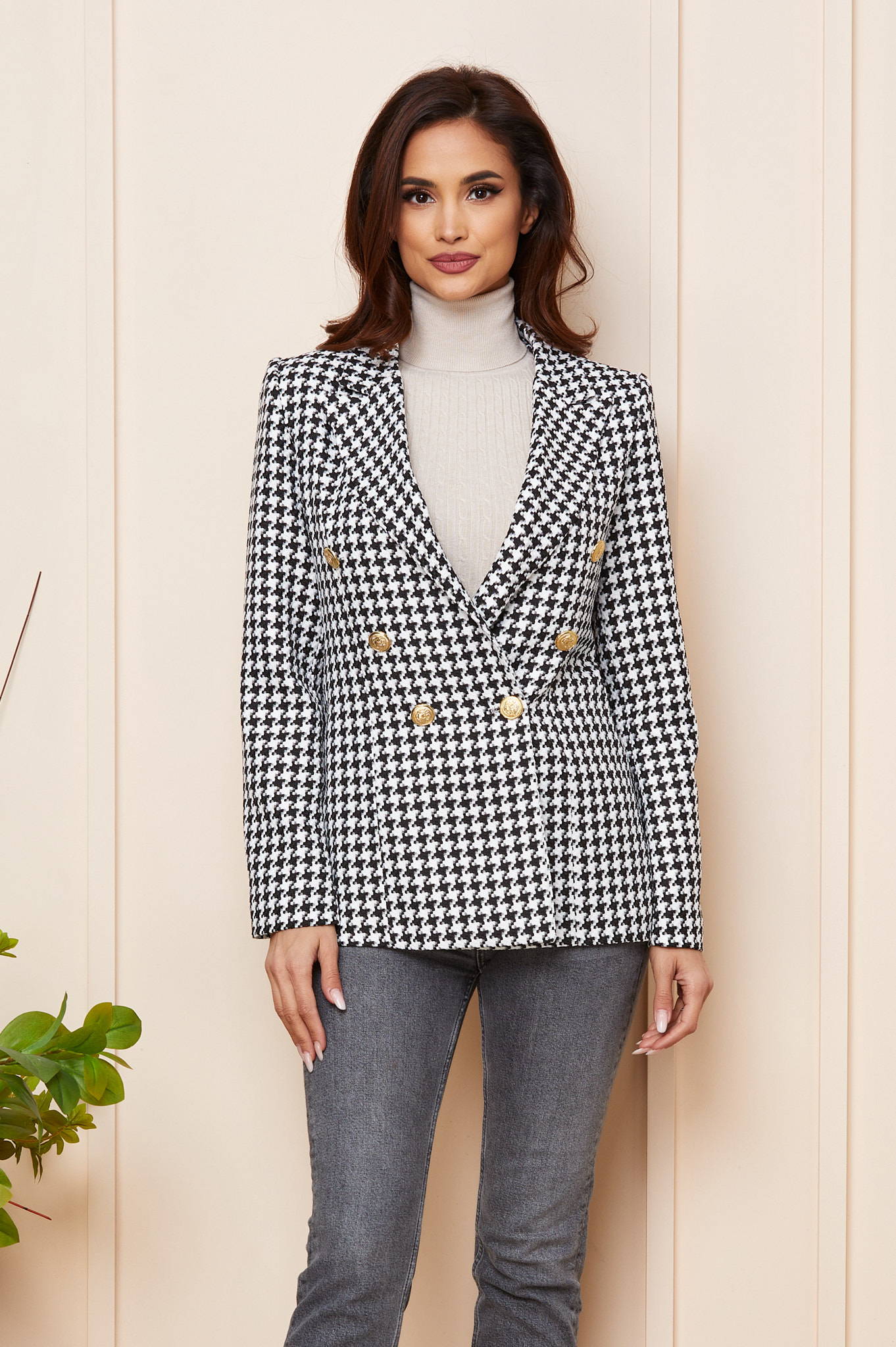Reducere 16% la Sacou Sky Bicolor