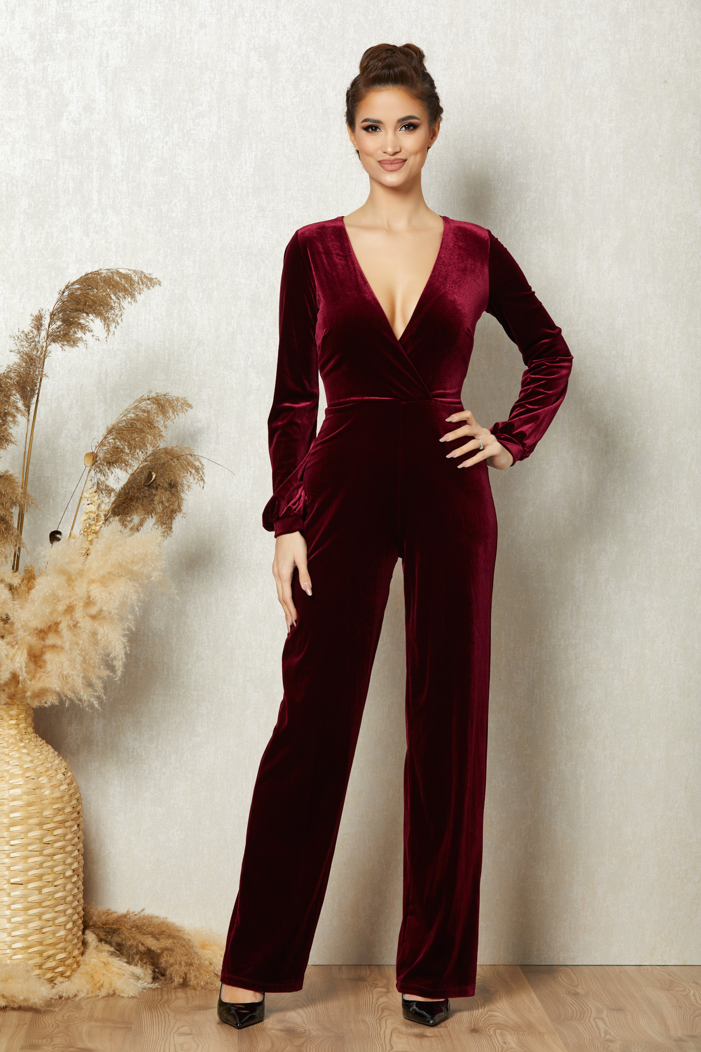 Reducere 30% la Salopeta Chloe Bordo
